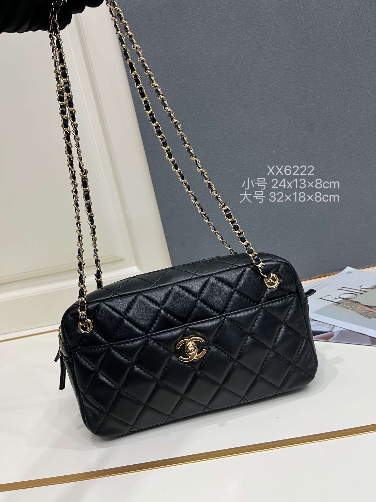 Cheap Chanel AAA quality Handbags in 220195, $105 USD- [IB220195] - Replica Chanel AAA quality Handbags
