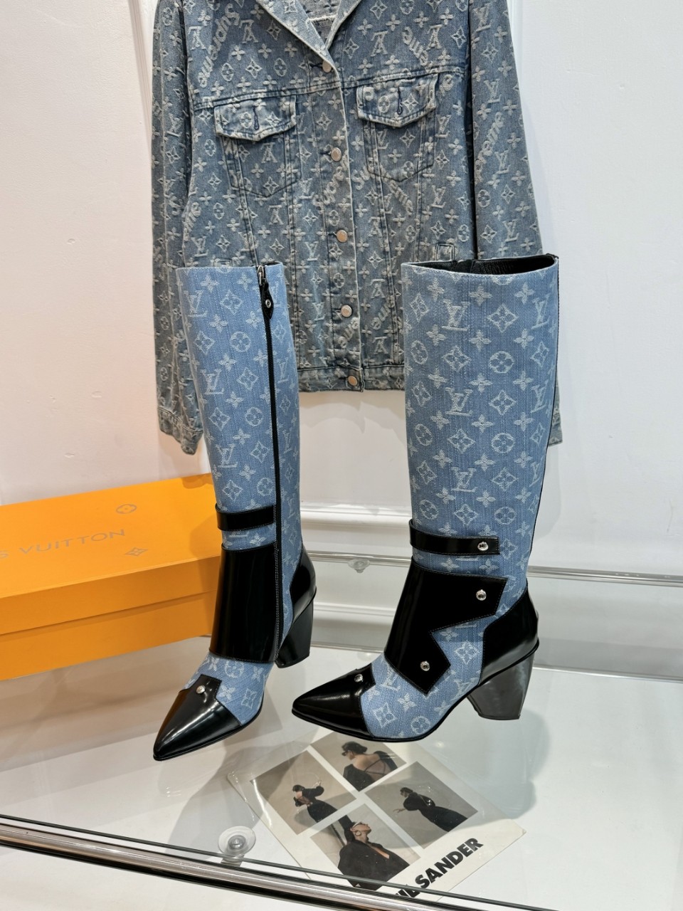 Cheap Louis Vuitton Boots For Women in 220379, $150 USD- [IB220379] - Replica Louis Vuitton Boots For Women