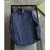 Burberry Long-Sleeved Polo Shirts for Men in 219468