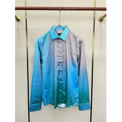 Fendi Long-Sleeved Polo Shirts for Men in 221205