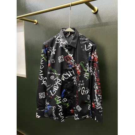 Givenchy Long-Sleeved Polo Shirts in 221212