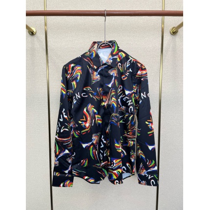 Givenchy Long-Sleeved Polo Shirts in 221214