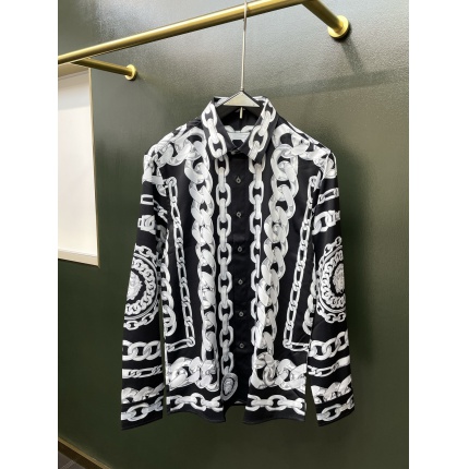 Versace Long-Sleeved Polo Shirts for Men in 221309