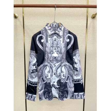 Versace Long-Sleeved Polo Shirts for Men in 221313