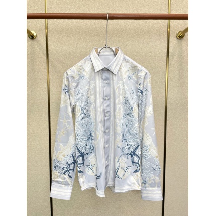Versace Long-Sleeved Polo Shirts for Men in 221316