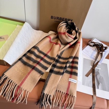Burberry Cashmere Scarf in 222157