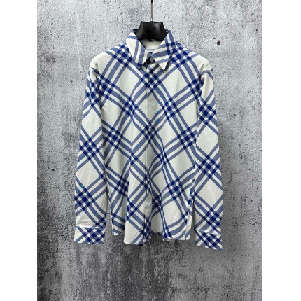 Burberry Long-Sleeved Polo Shirts for Men in 222690