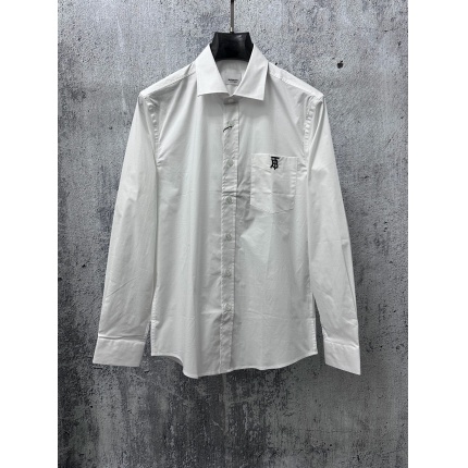Burberry Long-Sleeved Polo Shirts for Men in 222694
