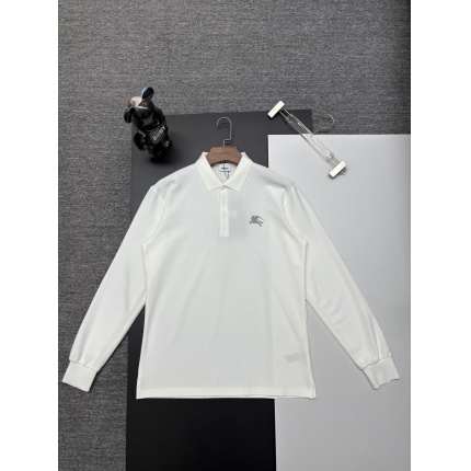 Burberry Long-Sleeved Polo Shirts for Men in 222737