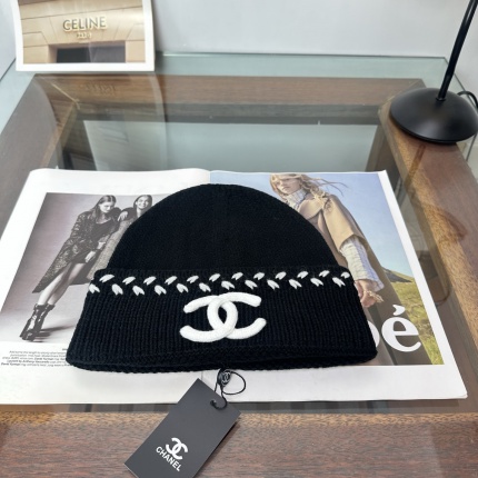 Cheap Chanel Hats in 224038, $45 USD- [IB224038] - Replica Chanel Hats