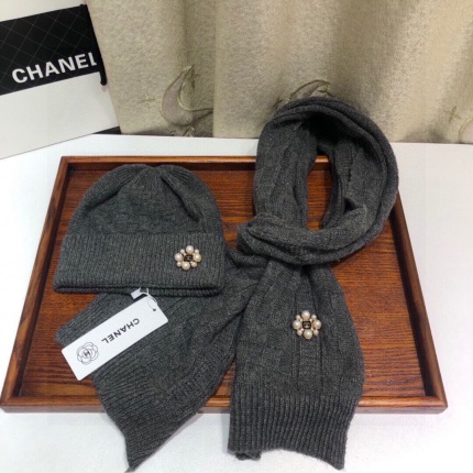 Cheap Chanel Hats in 224165, $55 USD- [IB224165] - Replica Chanel Hats