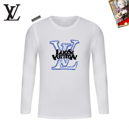 Louis Vuitton Long-Sleeved T-shirts for Men in 225387