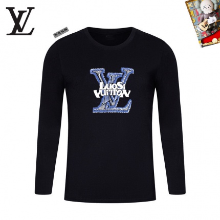 Louis Vuitton Long-Sleeved T-shirts for Men in 225388