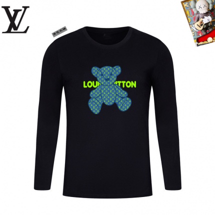Louis Vuitton Long-Sleeved T-shirts for Men in 225390