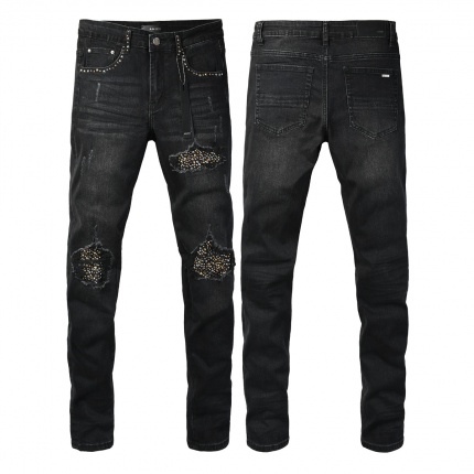 Cheap Amiri Denim Jeans for Men in 225946, $70 USD- [IB225946] - Replica Amiri Denim Jeans for Men