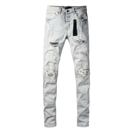 Cheap Amiri Denim Jeans for Men in 225959, $70 USD- [IB225959] - Replica Amiri Denim Jeans for Men