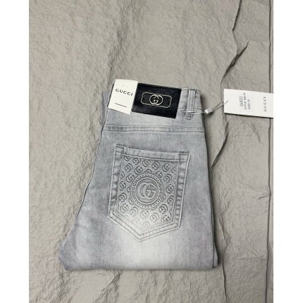 Cheap Gucci Jeans for Men in 225986, $65 USD- [IB225986] - Replica Gucci Jeans for Men
