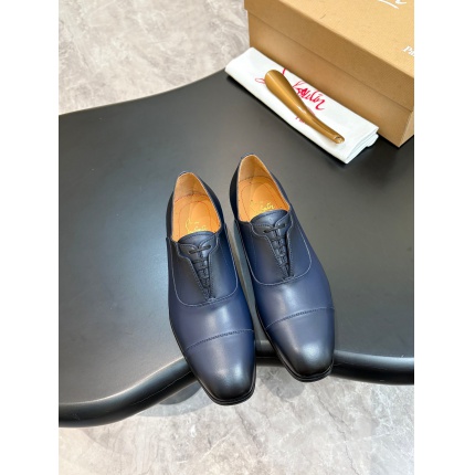 Cheap New Arrivals Christian Louboutin Dress Shoes For Men in 226271, $120 USD- [IB226271] - Replica Christian Louboutin Loafers For Men