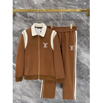 Cheap Louis Vuitton Tracksuits for Men in 226463, $105 USD- [IB226463] - Replica Louis Vuitton Tracksuits for Men