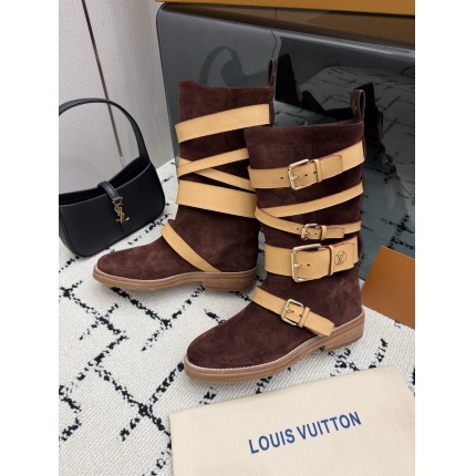 Cheap Louis Vuitton Boots For Women in 226632, $135 USD- [IB226632] - Replica Louis Vuitton Boots For Women