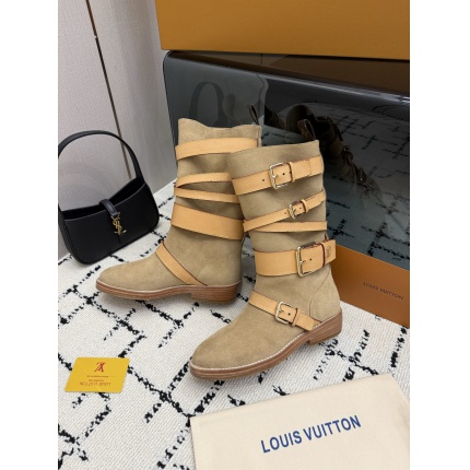 Cheap Louis Vuitton Boots For Women in 226633, $135 USD- [IB226633] - Replica Louis Vuitton Boots For Women