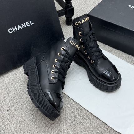 Cheap Chanel Boots For Women in 226650, $130 USD- [IB226650] - Replica Chanel Boots For Women