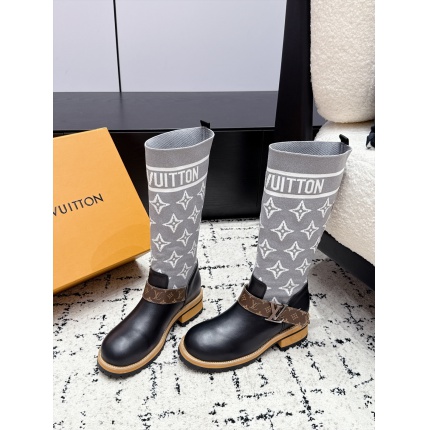 Cheap Louis Vuitton Boots For Women in 226746, $145 USD- [IB226746] - Replica Louis Vuitton Boots For Women