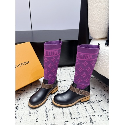 Cheap Louis Vuitton Boots For Women in 226748, $145 USD- [IB226748] - Replica Louis Vuitton Boots For Women