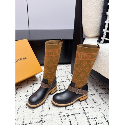 Cheap Louis Vuitton Boots For Women in 226749, $145 USD- [IB226749] - Replica Louis Vuitton Boots For Women