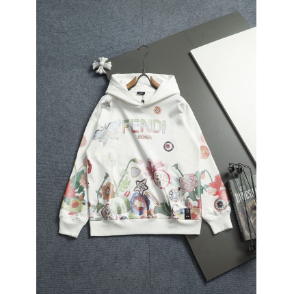 Cheap Fendi Hoodies for Men in 227155, $50 USD- [IB227155] - Replica Fendi Hoodies for Men