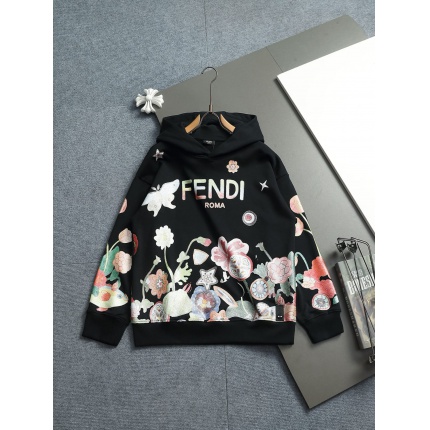Cheap Fendi Hoodies for Men in 227156, $50 USD- [IB227156] - Replica Fendi Hoodies for Men