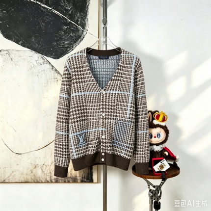 Cheap Louis Vuitton  Sweaters for Men in 227176, $70 USD- [IB227176] - Replica Louis Vuitton  Sweaters for Men