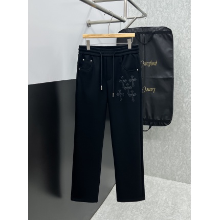 Cheap Chrome Hearts Pants in 227358, $105 USD- [IB227358] - Replica Chrome Hearts Pants