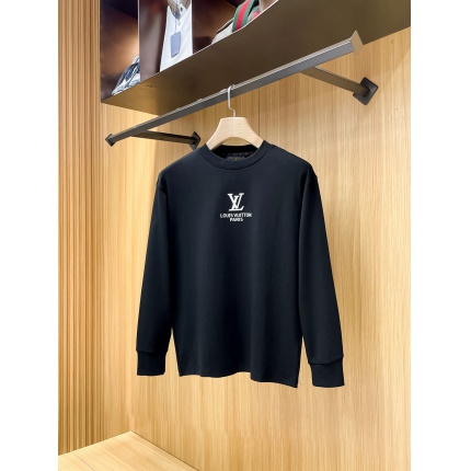 Cheap Louis Vuitton Long-Sleeved T-shirts for Men in 227368, $75 USD- [IB227368] - Replica Louis Vuitton Long-Sleeved T-shirts for Men