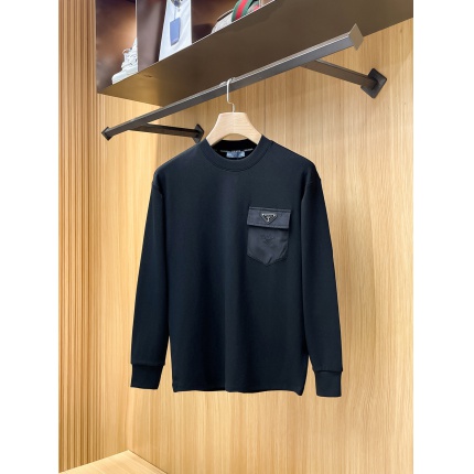 Cheap Prade Long-Sleeved T-Shirts for Men in 227372, $75 USD- [IB227372] - Replica Prade Long-Sleeved T-Shirts for Men