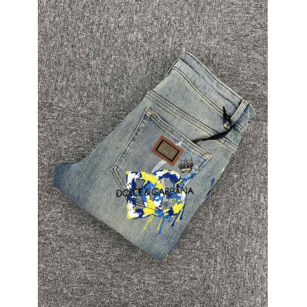 Cheap DG Jeans for Men in 227640, $140 USD- [IB227640] - Replica DG Jeans for Men
