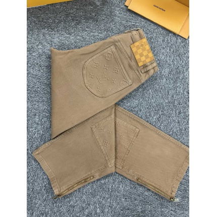 Cheap Louis Vuitton Jeans for Men in 227653, $140 USD- [IB227653] - Replica Louis Vuitton Jeans for Men