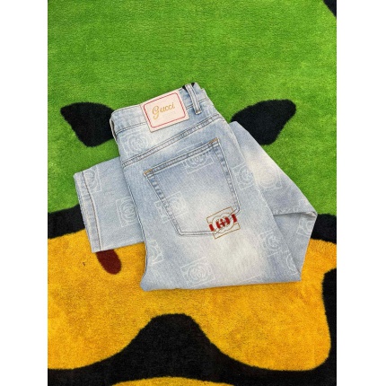 Cheap Gucci Jeans for Men in 227655, $140 USD- [IB227655] - Replica Gucci Jeans for Men
