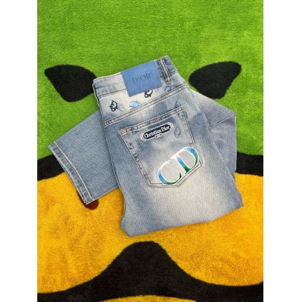Cheap Dior Jeans for Men in 227656, $125 USD- [IB227656] - Replica Dior Jeans for Men