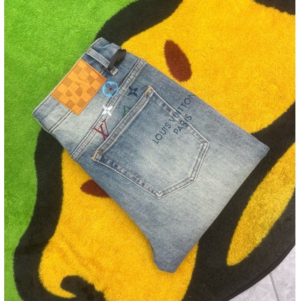 Cheap Louis Vuitton Jeans for Men in 227658, $140 USD- [IB227658] - Replica Louis Vuitton Jeans for Men