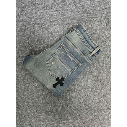 Cheap Chrome Hearts Jeans in 227678, $155 USD- [IB227678] - Replica Chrome Hearts Jeans