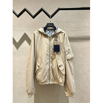 Cheap Louis Vuitton Thin Jackets For Men in 227869, $115 USD- [IB227869] - Replica Louis Vuitton Thin Jackets For Men