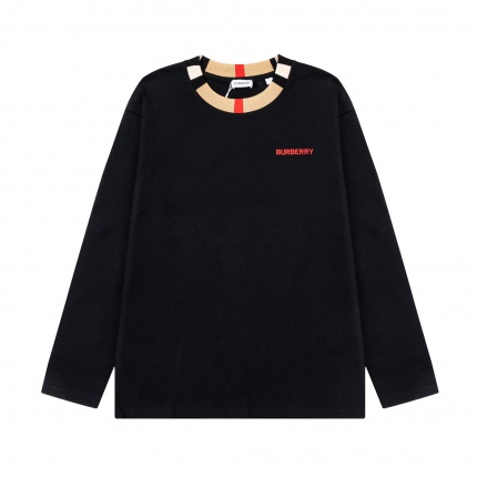 Cheap Burberry Long-Sleeved T-Shirts for Men in 227932, $45 USD- [IB227932] - Replica Burberry Long-Sleeved T-Shirts for Men