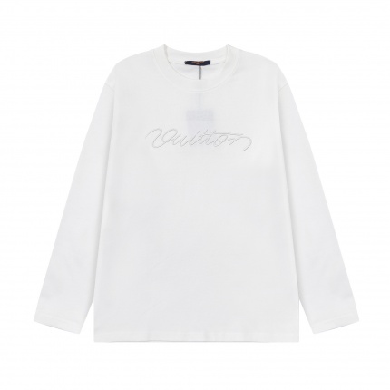 Cheap Louis Vuitton Long-Sleeved T-shirts for Men in 227939, $45 USD- [IB227939] - Replica Louis Vuitton Long-Sleeved T-shirts for Men