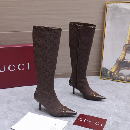 Cheap New Arrivals Gucci Boots For Women in 228383, $180 USD- [IB228383] - Replica Gucci Boots For Women