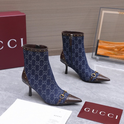 Cheap New Arrivals Gucci Boots For Women in 228389, $145 USD- [IB228389] - Replica Gucci Boots For Women