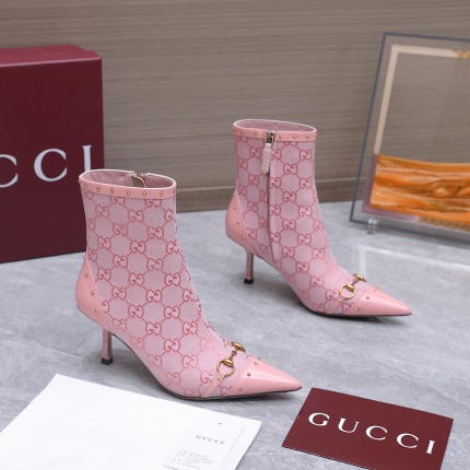 Cheap New Arrivals Gucci Boots For Women in 228391, $145 USD- [IB228391] - Replica Gucci Boots For Women