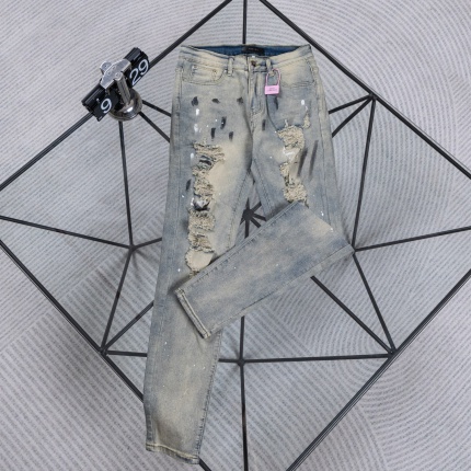 Cheap Amiri Denim Jeans for Men in 228419, $40 USD- [IB228419] - Replica Amiri Denim Jeans for Men