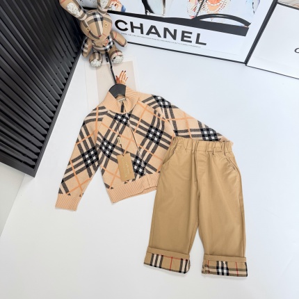 Cheap Burberry Children's Sets in 228540, $70 USD- [IB228540] - Replica Sweaters