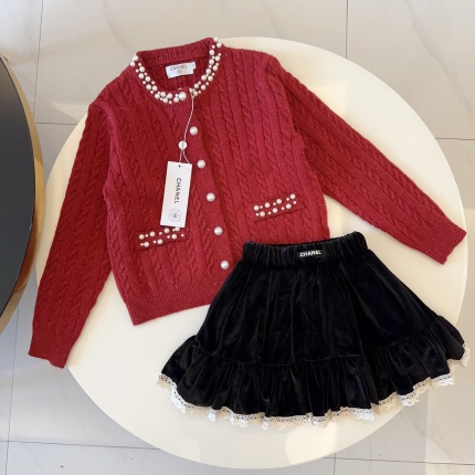 Cheap CHANEL Children's skirt  in 228625, $80 USD- [IB228625] - Replica skirt